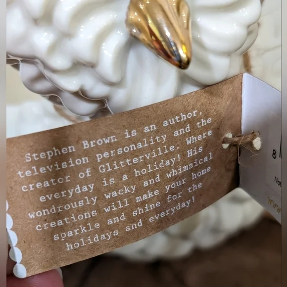 Glitterville Studios Creamer Dish Silkie Chicken Dolly Poulet Handmade Pitcher - Picture 8 of 12